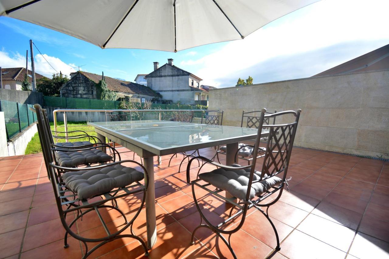 Villa Adosado Con Piscina En Pontevedra Exterior foto